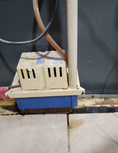 Condensate pump replacement in Washington, DC