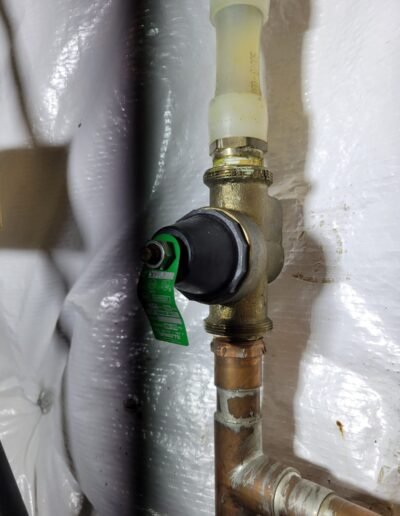 New main water valve with ball valve handle in Upper Marlboro, MD