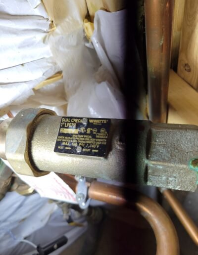 New water pressure reducing valve installed in Upper Marlboro, MD