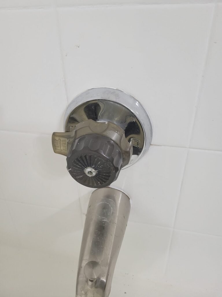 Tub and shower valve trim after repair in Bowie, MD