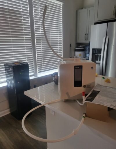 Countertop water filtration system installed in a kitchen in Glenn Dale, MD