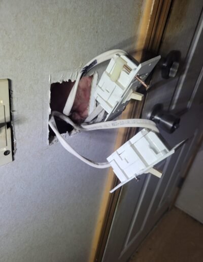 Electrical wiring for a new water heater in Dunkirk, MD