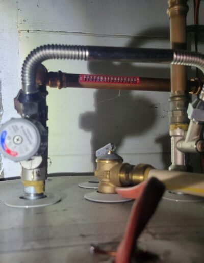 Main water line and meter connections in Upper Marlboro, MD